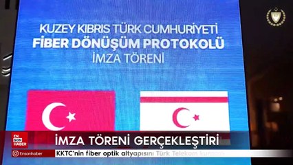 İmzalar atıldı: KKTC’nin fiber optik altyapısını Türk Telekom kuracak