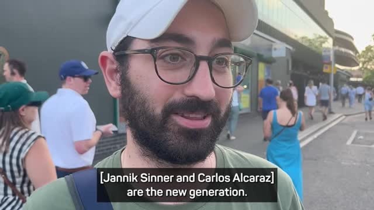 Sinner and Alcaraz are 'the next generation of tennis'