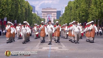 Place aux pionniers de la légion étrangère