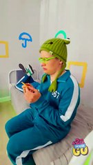 He Outsmarted Me for the Easiest Dalgona Win! 🍬😤 Not Fair! #challenge #sweet