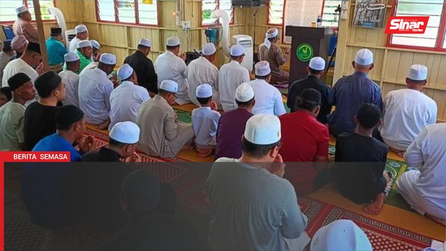 Solat Jumaat kali pertama di Kampung Orang Asli Suku Kensiu