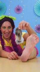 Tiny Washing Machine Washing Backwards—Tiny Clothing Uncleaned! 🧺👕 #123go