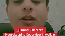 Dubai jobs and walking Interview daily updates