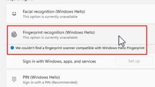 Fix "We couldn't find a fingerprint sensor compatible with Windows Hello" Error in Windows 11 / 10 – (3 Easy Methods) ✅