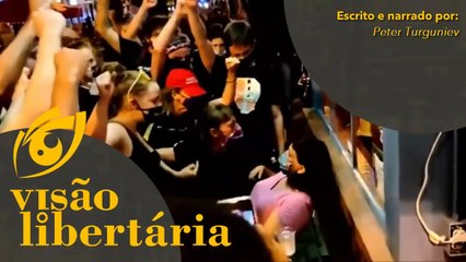 Sobre conformidade social e ameaça | Visão Libertária - 28/08/20 | ANCAPSU