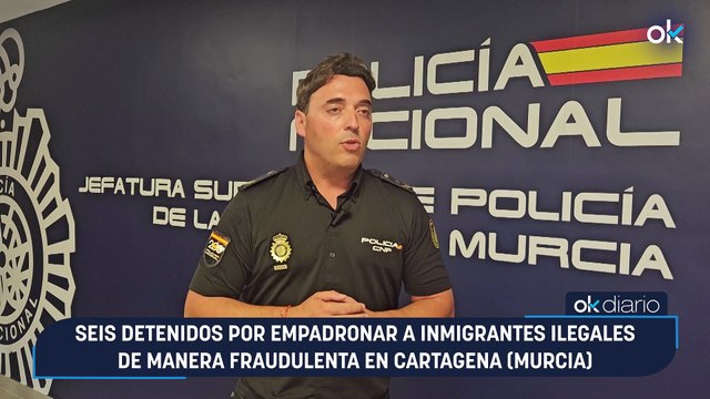 Seis detenidos por empadronar a inmigrantes ilegales de manera fraudulenta en Cartagena (Murcia)