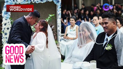 Dating app love story, nauwi sa school wedding! | Good News