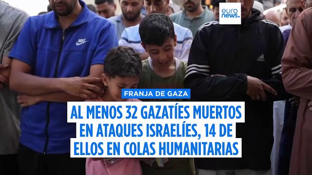 Nuevos ataques israelíes en Gaza elevan a 58.000 los muertos, incluidos niños que recogían agua