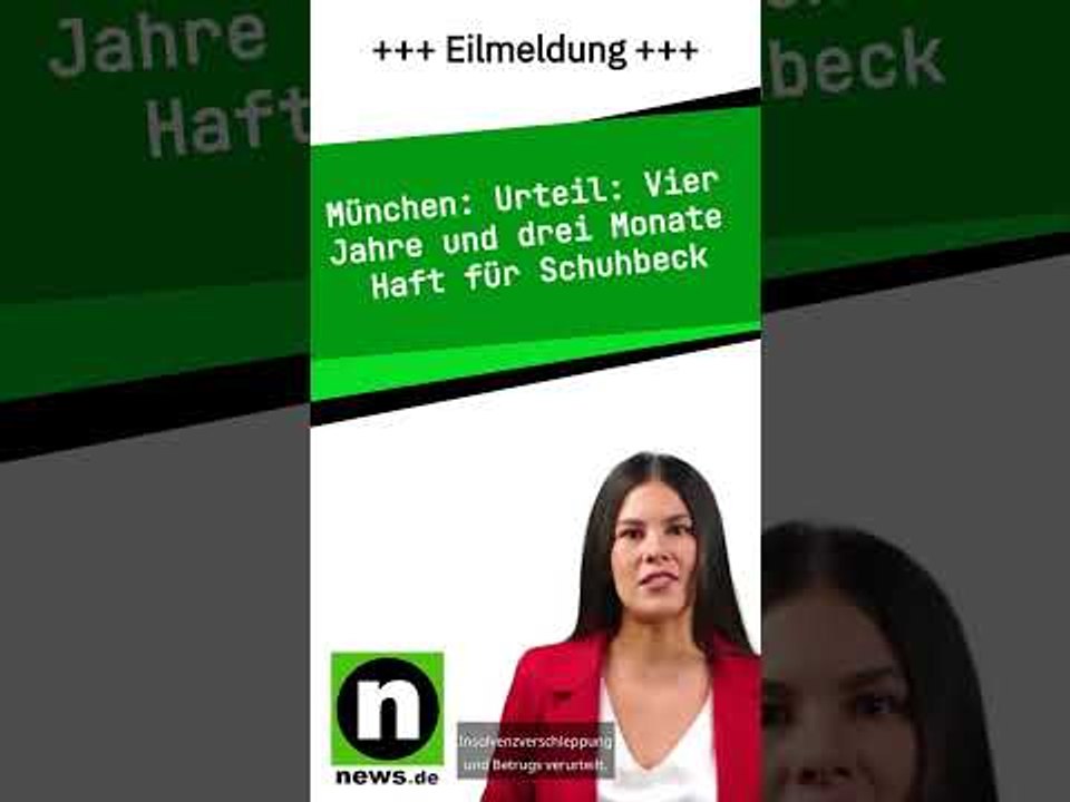 Urteil: Vier Jahre und drei Monate Haft für Schuhbeck