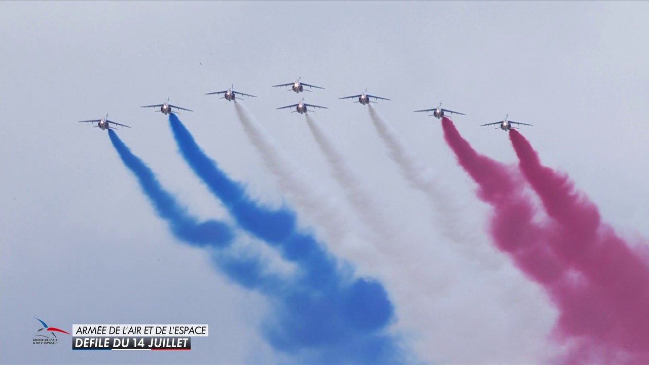 14-Juillet : retrouvez en intégralité le défilé militaire sur les Champs-Elysées