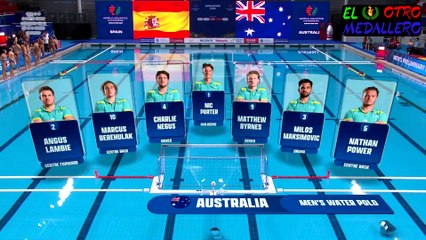 02 España - Australia Grupo B Mundial masculino absoluto Singapur 2025