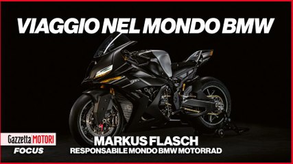 Flasch, ceo Bmw Motorrad: "Il Concept RR anticipa il futuro. Vogliamo avvicinare i giovani al brand". E sulla MotoGP...