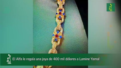 El Alfa le regala una joya de 400 mil dólares a Lamine Yamal