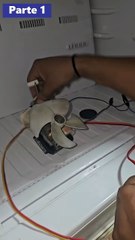 Reparación ventilador Refrigerador (parte 1) #reparacion #tips #parte1 #refrigeracion #inverter