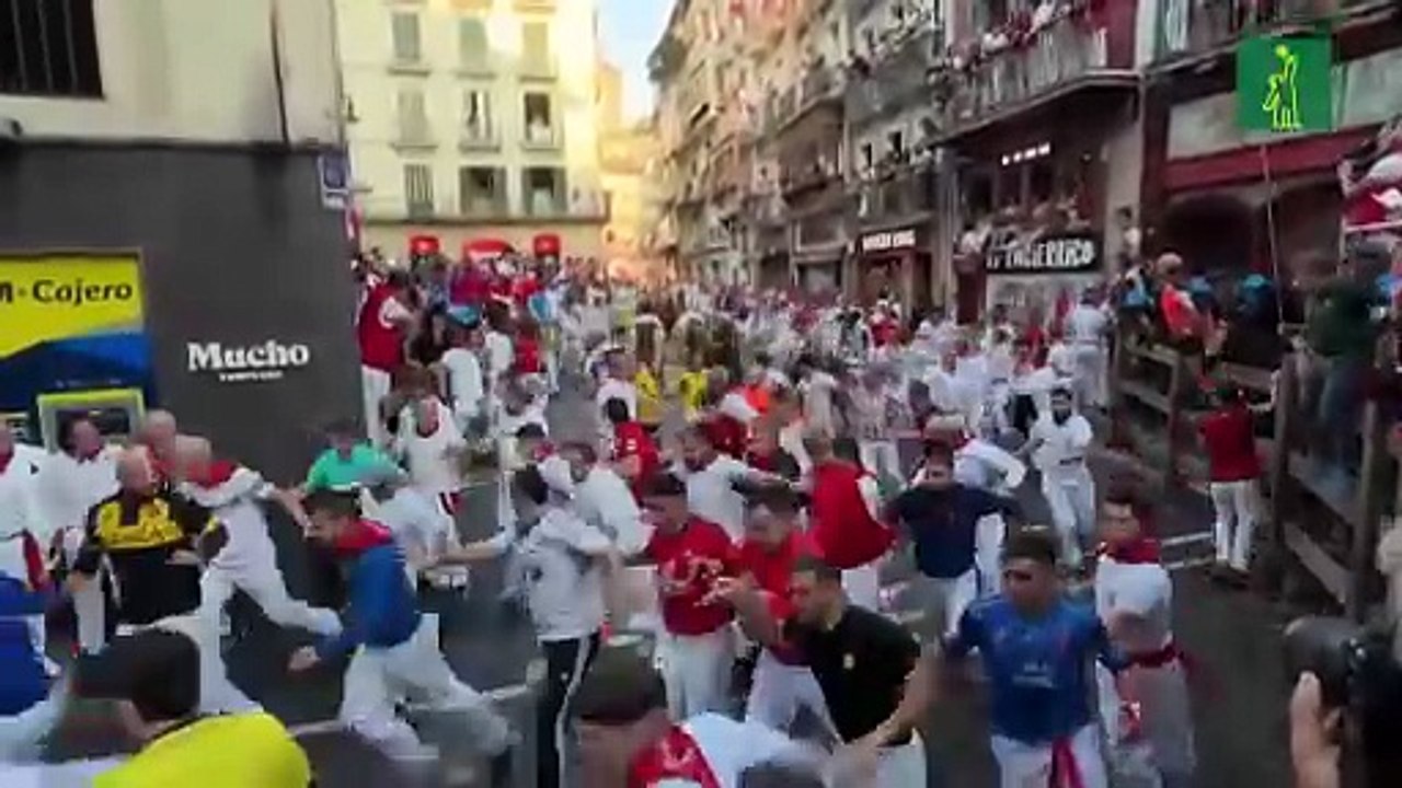 Los toros de Mihura ponen el broche a los encierros de San Fermín