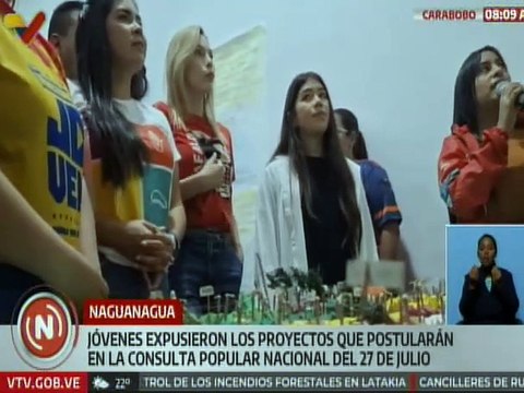 Jóvenes de 12 circuitos comunales presentaron el Mapa de Sueños de su comunas de cara al 27-J