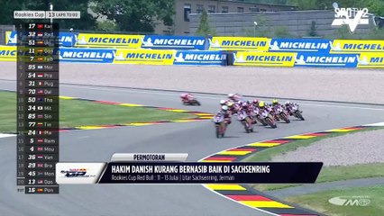 Hakim Danish kurang bernasib baik di Sachsenring