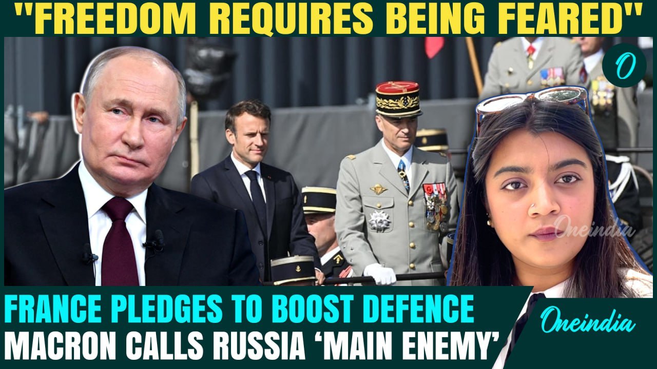 France Defence Boost: Macron Vows To Make France ‘Feared’, Calls for  MASSIVE Military Surge
