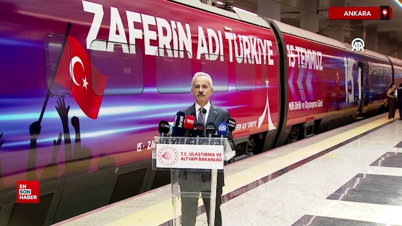 Abdulkadir Uraloğlu: 15 Temmuz Demokrasi ve Birlik Treni millet iradesini taşıyacak
