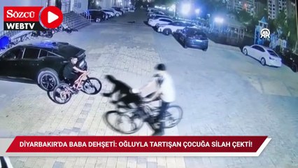 Diyarbakır'da baba dehşeti: Oğluyla tartışan çocuğa silah çekti!