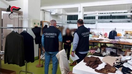 Loro Piana, l'ispezione dei carabinieri del lavoro nell'opificio con lavoratori in nero
