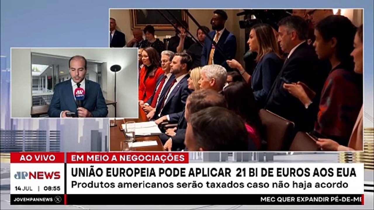 União Europeia tenta acordo após tarifaço de Trump; Alan Ghani analisa