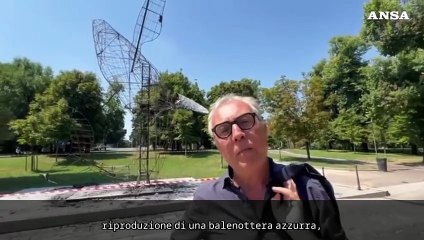 Bruciata La Balena di Allegrucci, Boeri: "Tristi e amareggiati"