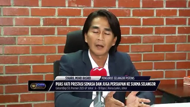 Syahril puas hati prestasi pemain muda Selangor Pistons di CelcomDigi STL 2025