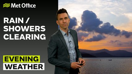Met Office Evening Weather Forecast 15/07/25 – Rain clearing, cloudy for most