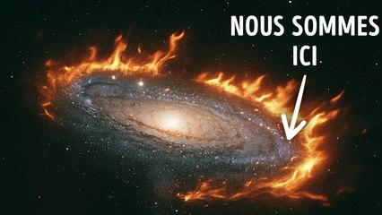 Des Astronomes Ont Découvert Que Notre Galaxie Est En Feu