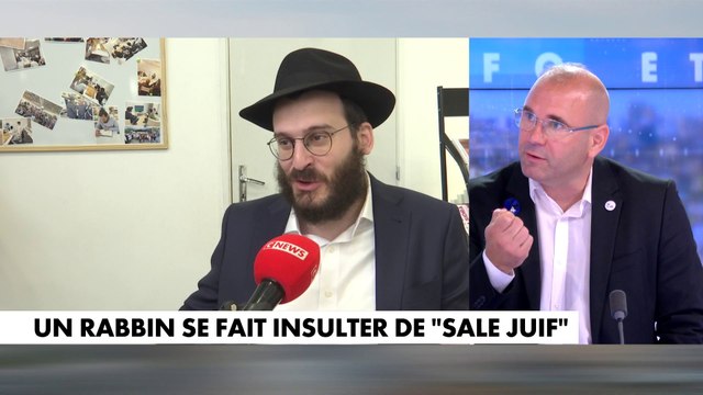 «Ce n'est pas nous qui devons avoir peur», a déclaré le Rabbin Yahir Elbaze, après avoir été de «sale juif» et visé par une bouteille en verre à Levallois-Perret (Hauts-de-Seine).
