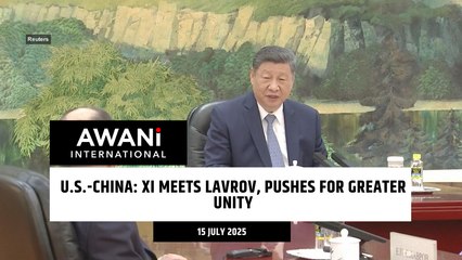 U.S.-China: XI meets Lavrov, pushes for greater unity