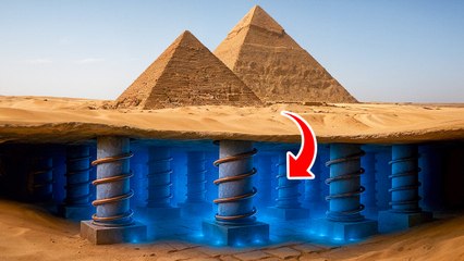 Grand système souterrain découvert près des pyramides