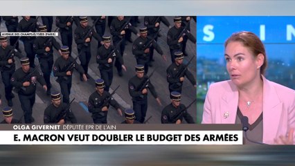 Olga Givernet : «Le président répond à la demande des Français pour le budget des Armées»