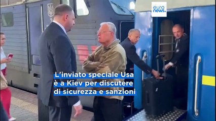 Ucraina, l'inviato di Trump Kellogg a Kiev, Zelensky: "Incontro produttivo"
