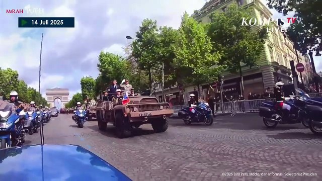Kompak! Presiden Prabowo & Didit Berkacamata Hitam Hadiri Bastille Day 2025 di Prancis