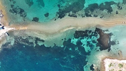 Bir adadan diğerine yürüyerek geçtiler: Türkiye’de yaşanan ilginç doğa olayı!