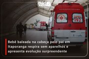 Bebê baleada na cabeça pelo pai em Itaporanga respira sem aparelhos e apresenta evolução surpreendente