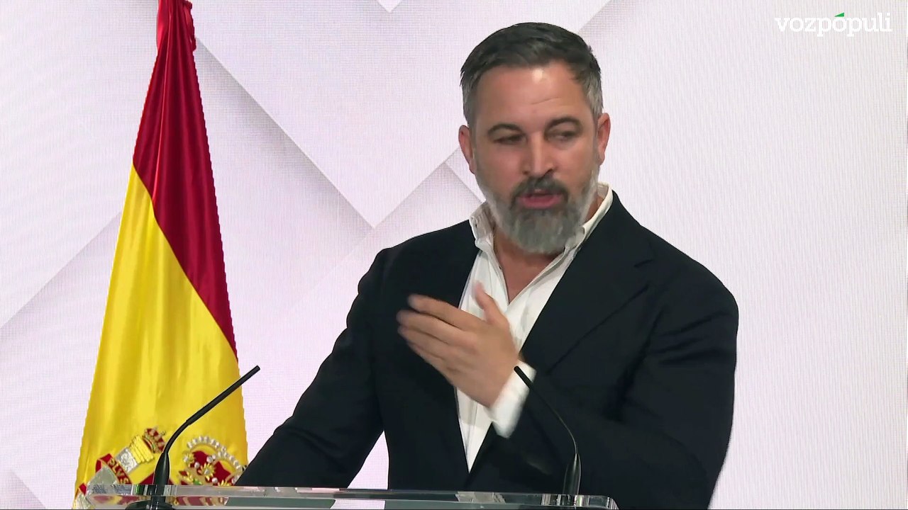 Abascal afirma que "la solución son las deportaciones" y acusa a Marlaska de estar detrás de la violancia