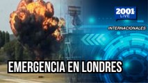 Emergencia en Londres: avioneta se estrella en Southend y moviliza a todos los servicios de rescate