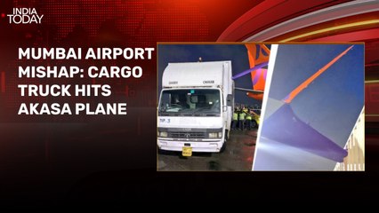 Akasa aircraft hit by cargo truck at Mumbai airport, no injuries reported