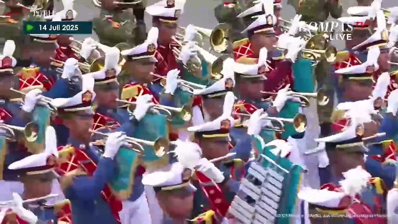 [FULL] Prabowo & Macron di Bastille Day 2025, TNI-Polri Buka Defile hingga Parade Alutsista Prancis