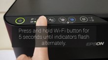 EPSON L3150 _ L3250 _ L4150 _ ET2700 WiFi Setup _ How to connect printer to wireless router