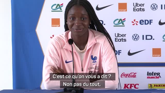 Bleues - Thiniba Samoura : Marie-Antoinette Katoto, au Uno, c'est une tricheuse !