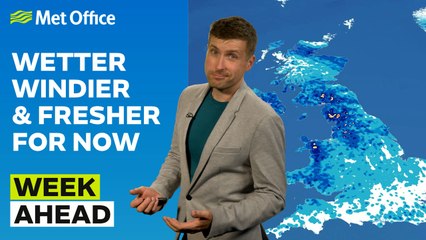 Week Ahead 14/07/2025 – Fresher and more unsettled – Met Office weather forecast UK