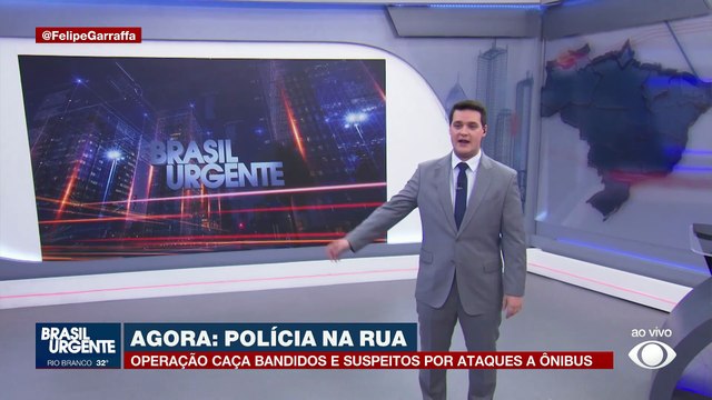 Operação caça suspeitos de atacar ônibus em São Paulo