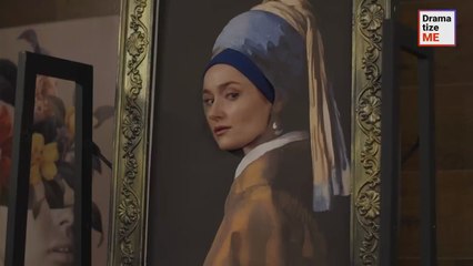 Woman Trapped Herself In A Painting