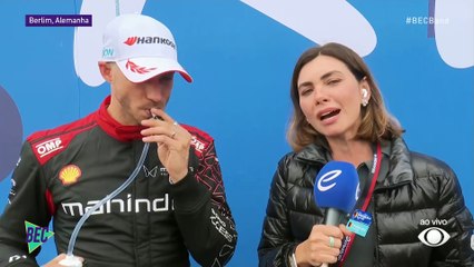 Edoardo Mortara celebra pódio no E-Prix de Berlim na Fórmula E: "Muito feliz"