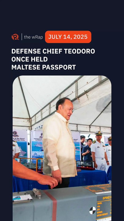 Teodoro confirms once holding Malta passport; says renounced before 2022 Senate run 