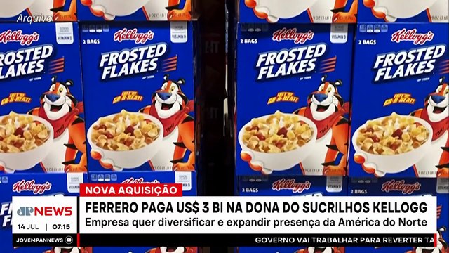 TARIFAS DE DONALD TRUMP | JORNAL DA MANHÃ - 14/07/2025